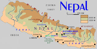 Map Nepal Gif 509 259 World Thinking Day Nepal People Nepal
