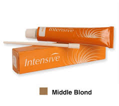 Professionals know what i am talking about, so please do not buy the green for diy tinting and then complain. Intensive Eyelash Eyebrow Tint Dye 14 Colours Large 20ml 30 Uses Middle Blond Buy Online In Montenegro At Montenegro Desertcart Com Productid 49321954