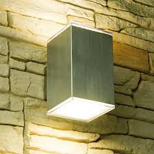 Led Wandleuchte Cube Au Enleuchte Au Enlampe Edelstahl Ip44 230v Warmwei 2 Flammig Amazon De Beleuchtung Aussenlampe Aussenleuchten Aussenwandleuchte