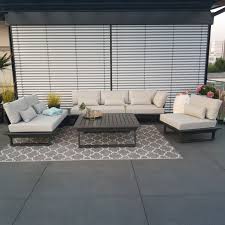 Eine garten lounge lohnt sich für jeden garten, unabhängig von dessen größe. Gartenlounge Set St Tropez Gray Anthrazite