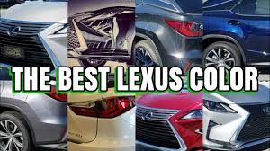 Lexus Rx 350 Which Color Is Best For You What Color Hides Dirt