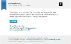 Twitter Offers Complete Tweet Archives Twitter Archive Knowing You