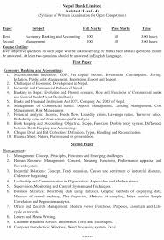 Mary andeso, po box 43322, nakuru. Nepal Bank Limited Syllabus Level 4 Assistant Open Competition Collegenp