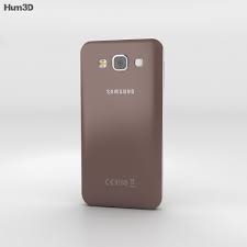 Samsung Galaxy E5 Brown 3D model ...
