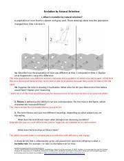 Charles darwin's voyage on the hms beagle and his ideas about evolution and natural selection. Kami Export Kayla Powers Naturalselection Intro Sho Pdf What Is Natural Selection 1 A Population Of Mice Lived In A Desert With Gray Sand These Course Hero