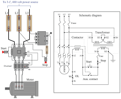 A circuit diagram (electrical diagram, elementary diagram, electronic schematic) is a graphical representation of an electrical circuit. On Off Electric Motor Control Circuits Discrete Control System Elements Automation Textbook