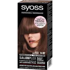 syoss metallic rose helles rose braun 6 82 dyed hair beauty dye