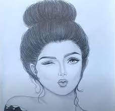 Find & download free graphic resources for sketch girl. Cute Girl Drawing For Beginners How To Draw Cute Girl Pencil Sketch