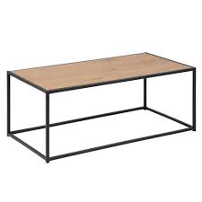 salontafel jaxx naturel zwart 40x100x50 cm couchtisch antik couchtisch industrial couchtisch