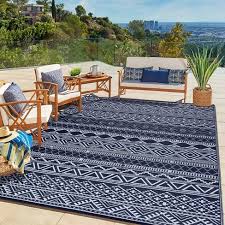Outdoor Rug Waterproof Patio Mat