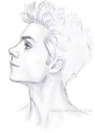 New Drawing Hair Male Profile 55 Ideas Hair Drawing How To Draw Hair Face Drawing Anime Sketch