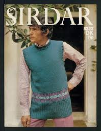 Men on Vintage Knitting Patterns - Flashbak