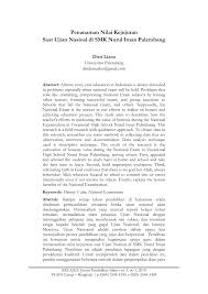 Contoh ceramah singkat hari kiamat. Pdf Penanaman Nilai Kejujuran Saat Ujian Nasioal Di Smk Nurul Iman Palembang