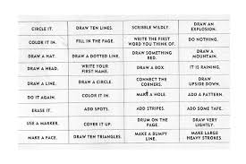 Pick random 2 items from the left columns and then 1 from the right. Random Drawing Exploration Of The Day