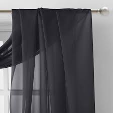 Personalized search, content, and recommendations. W54 X L108 Grommet Top Elegant Off White Voile Textured Window Treatment For Sliding Glass Door Bedroom Living Room Nicetown Sheer Curtains 108 Inches Length For Windows 1 Pair Panels Curtains Drapes Urbytus Com