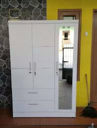 Lemari 3 pintu ada kaca'nya besar | semarang | jualo. B30 Assalalmualikum Jual Lemari Pakaian 3pintu Cermin Model Terbaru Perlengkapan Rumah 810158321