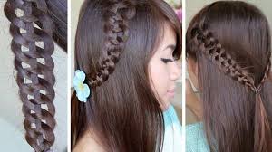 Kolay Dortlu Sac Orgusu Yapimi Braided Hairstyles Hair Styles Long Hair Tutorial