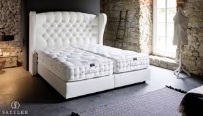 Jede federreihe können sie nachträglich für durch tauschen von modulen optimieren. Boxspringbett Otello 180x220 Luxusbetten Von Sattler