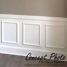 Ekena Millwork 12 In W X 24 In H X 1 2 In P Ashford Molded Classic Wainscot Wall Panel Pn Wainscoting Wall Dining Room Wainscoting Wainscoting Wall Paneling