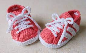 Crochet Adidas Booties