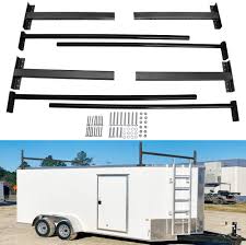 #rvacinstall #quickacinstall #easyrvairconditionerinstall how to install an rv air conditioner❄. Buy Lonwin Adjustable Roof Ladder Racks Fit For 47 Enclosed Trailers Vans Online In Vietnam B07n2nx1rl