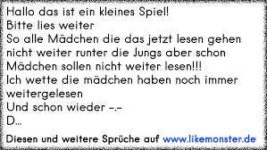 Bitte Keine Madchen Lesen Ich Meins Ernst Wetten Dass Lesen Alle Madchen Tolle Spruche Und Zitate Auf Www Likemonster De