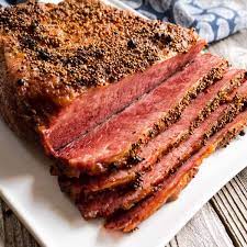 It's made with beef brisket, pickling spices, and salt, and needs to cure for 5 days. Baked Corned Beef Brisket Hostess At Heart