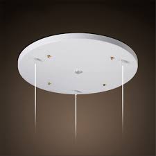 So when you buy your new fixture, also pick up a few other styles of mounting brackets. Ceiling Plate Black White Iron Pendant Lamp Bases Diy 3 Holes 25 60cm Straight Round Ceiling Base Fittings Lighting Accessories Buy At The Price Of 13 18 In Aliexpress Com Imall Com