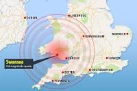Image of Wales earthquakes