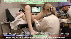 New Nurse Stacy Shepard Examines Standardized Patient Alexandria Wu During  Checkup While Doctor Tampa Grades the Nurse