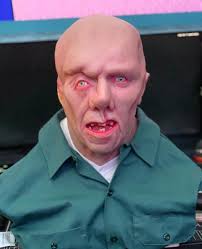 Halloween 4 mini mailboxes 2 instock ready to ship comes with a free bloody Jamie  mask. (bust not for sale)