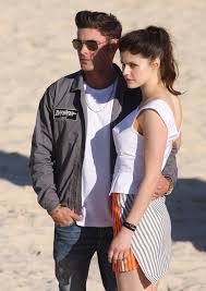 He has a younger brother, dylan. File Baywatch Movie Launch Zac Efron Alexandra Daddario 6 Jpg Wikimedia Commons