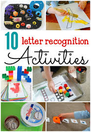 Letter recognition requires practicing the alphabet · this practice can be done in activities as a whole class, in small groups, or individually. 10 Letter Recognition Activities The Measured Mom