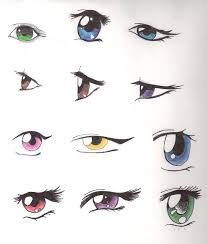 Because the eyes portrays its these characteristics will depend on whether the character is feminine or masculine, since, if feminine, the lashes should be thick and very pronounced. Character Beautiful Anime Eyes Drawing Novocom Top