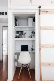 Tools, including a pencil, measuring tape, hammer, various. Top 40 Best Closet Office Ideas Small Work Space Designs