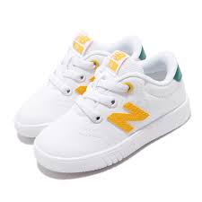 details about new balance iv10twa w wide white yellow green td toddler infant shoes iv10twaw