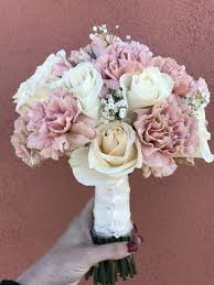 Bridal Bouquet Roses Carnations And Baby S Breath Carnation Wedding Carnation Wedding Flowers Carnation Wedding Bouquet