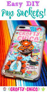 This board has lots of pretty popsockets as well as any other popsockets that i think are cool. Easy Diy Pop Sockets The Crafty Chica