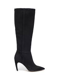 sam edelman fraya suede knee high boots women lane