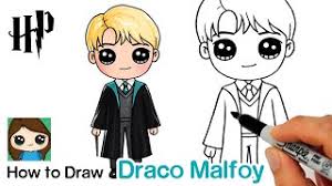 Here is a fun way to get him involved with free printable harry potter coloring pages. How To Draw Draco Malfoy Easy Harry Potter Youtube