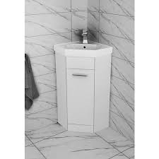 This example uses lots of. Wickes Porto Corner Freestanding Vanity Unit With Basin 420mm Wickes Co Uk