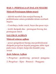 Pelbagai aplikasi perniagaan atas talian yang telah dilancarkan kepada pengguna dalam negara seperti lzada, shopee dan mudah.my. Bab 3 A