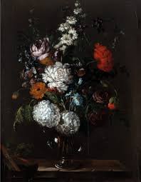 Planta liliácea, de flores grandes y hermosas. Florero Fundacion Bancaja