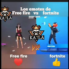 Emotes comparison of free fire vs fortnite. Ka7la ÙƒØ­Ù„Ù‡ Videos Facebook