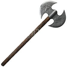 Viking double headed battle axe. Pin By Gene Powell On Axes Battle Axe Axe Medieval Battle