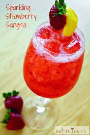 Benihana Sparkling Strawberry Sangria Recipe - Eatdrinkoc Strawberry Sangria Sangria Recipes Sangria Ingredients