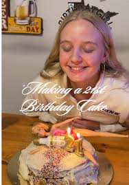 My cake was indeed still way too hot. 🎂 #baking #21stbday #birthday #...