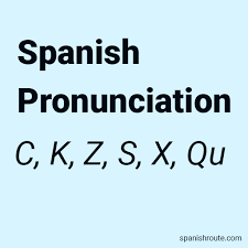 How to say is there someone here who speaks english? How To Write And Pronounce The Letters C K Z S X Qu And Ch In Spanish