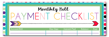 The entertaining experts at hgtv.com share a printable party planning checklist. Free Printable Monthly Bill Pay Checklist I Should Be Mopping The Floor