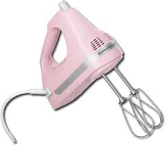 My kitchenaid stand mixer was the 2nd big kitchen electric that i bought when i set up my kitchen. Pink Hand Mixer Www Macj Com Br